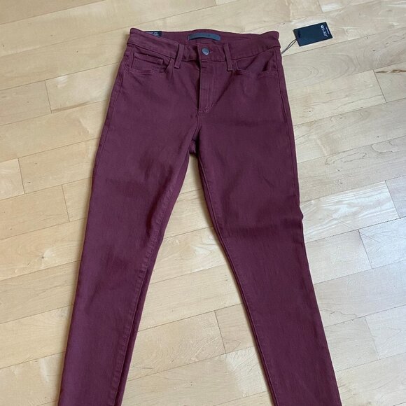 JOES Jeans Burgundy Mid Rise BNWT Skinny Jeans - Picture 3 of 9